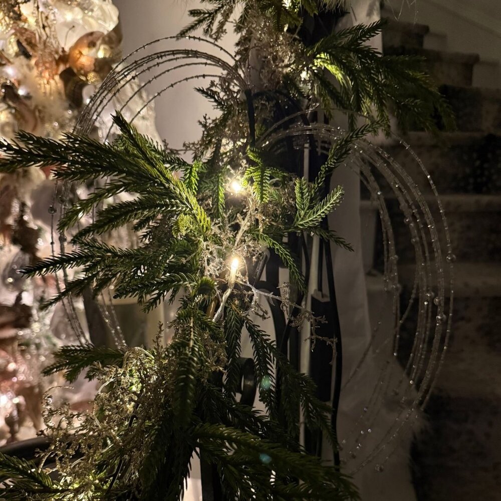 18" Heavy Beaded Rain Spray Set of 12